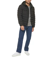 Levi's Men's Stretch Hooded Two-Pocket Quilted Jacket