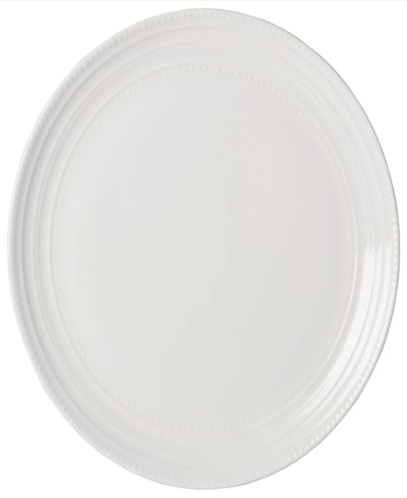 Mikasa Patterson Vegan Bone Chip Resistant 12 Piece Dinnerware Set, Service for 4