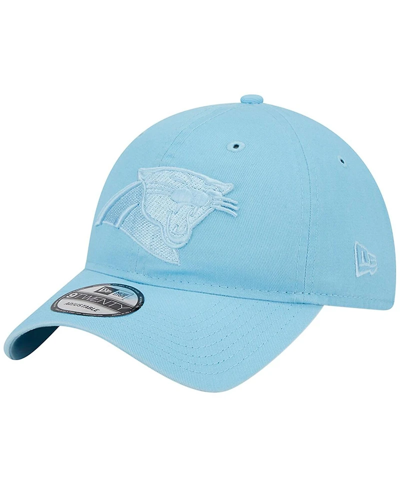 Men's New Era Light Blue Carolina Panthers Core Classic 2.0 Brights 9TWENTY Adjustable Hat