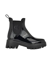 Calvin Klein Women's Wende Lug Sole Rain Boots