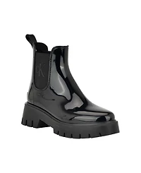 Calvin Klein Women's Wende Lug Sole Rain Boots