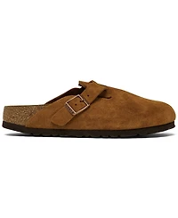 Birkenstock Women's Boston Soft Footbed Suede Leather Clogs from Finish Line