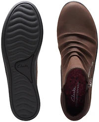 Clarks Women's Breeze Range Ruched Ankle Booties