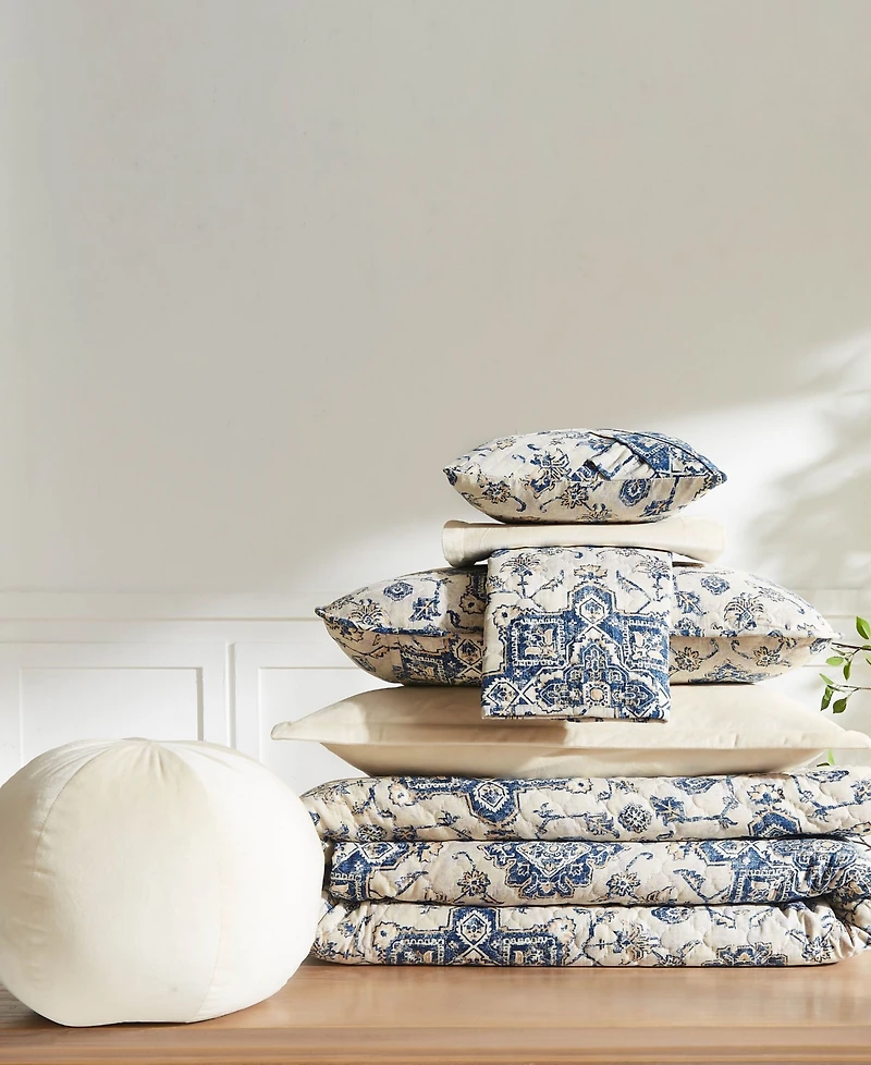 Southshore Fine Linens Persia 7 Piece Quilt Set, Full/Queen