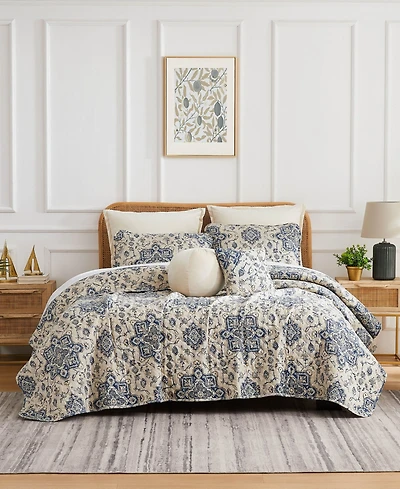 Southshore Fine Linens Persia 7 Piece Quilt Set, King/California King