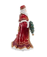 Fitz and Floyd Noel Holiday Musical Santa Figurine, 11-inch
