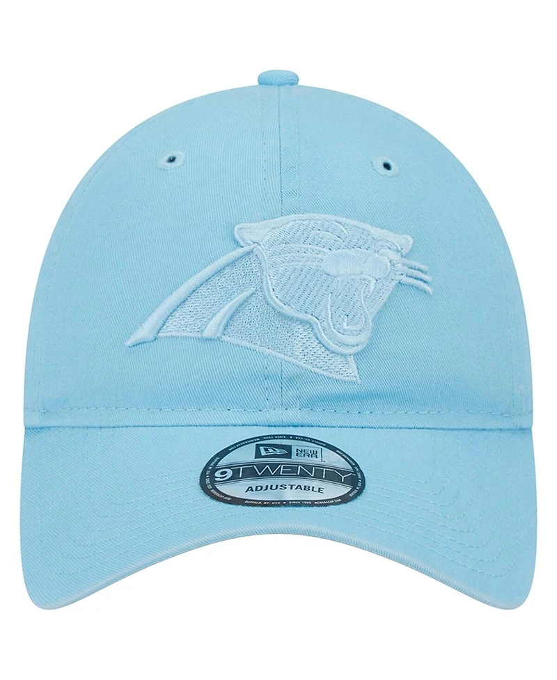 Men's New Era Light Blue Carolina Panthers Core Classic 2.0 Brights 9TWENTY Adjustable Hat