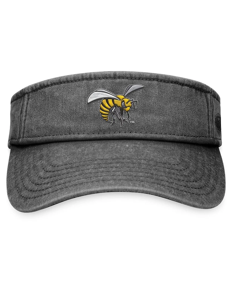 Men's Top of the World Black Alabama State Hornets Terry Adjustable Visor