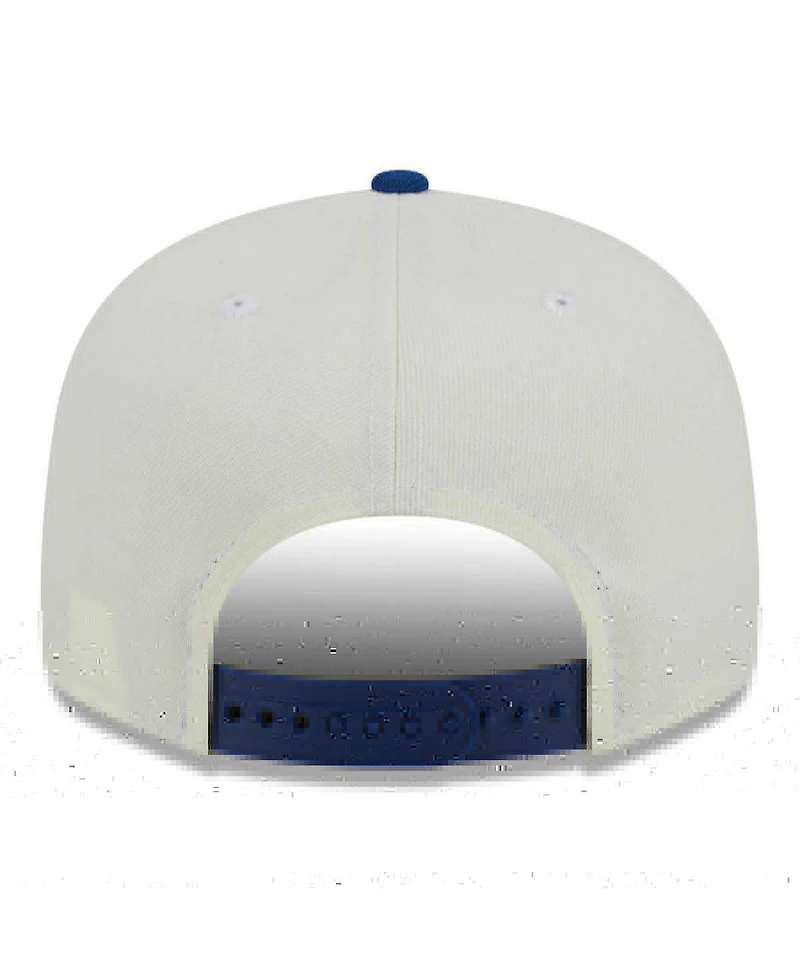 Men's New Era Cream, Royal Indianapolis Colts City Originals 9FIFTY Snapback Hat