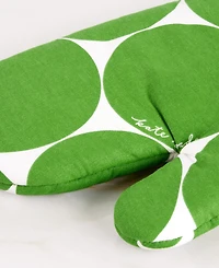 kate spade new york Joy Dot Oven Mitt Pot Grabber 2-Pack Set, 7" x 13", 8" Round