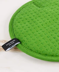 kate spade new york Joy Dot Oven Mitt Pot Grabber 2-Pack Set, 7" x 13", 8" Round