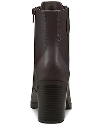 Giani Bernini Women's Keegann Memory Foam Lace Up Lug Sole Booties, Created for Macy's