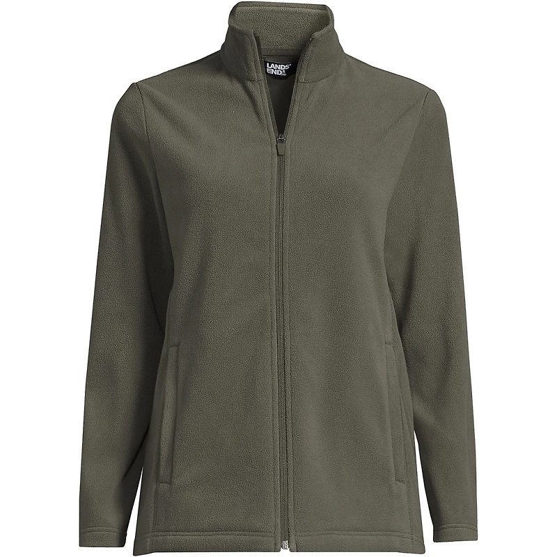 Lands' End Plus Anyweather Fleece Full Zip Jacket