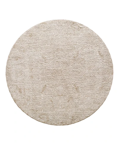 Livabliss Masterpiece High-Low Mpc-2316 6'7" x 6'7" Round Area Rug