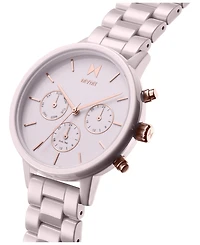 Mvmt Women's Nova Ceramic Blush Ceramic Bracelet Watch 38mm