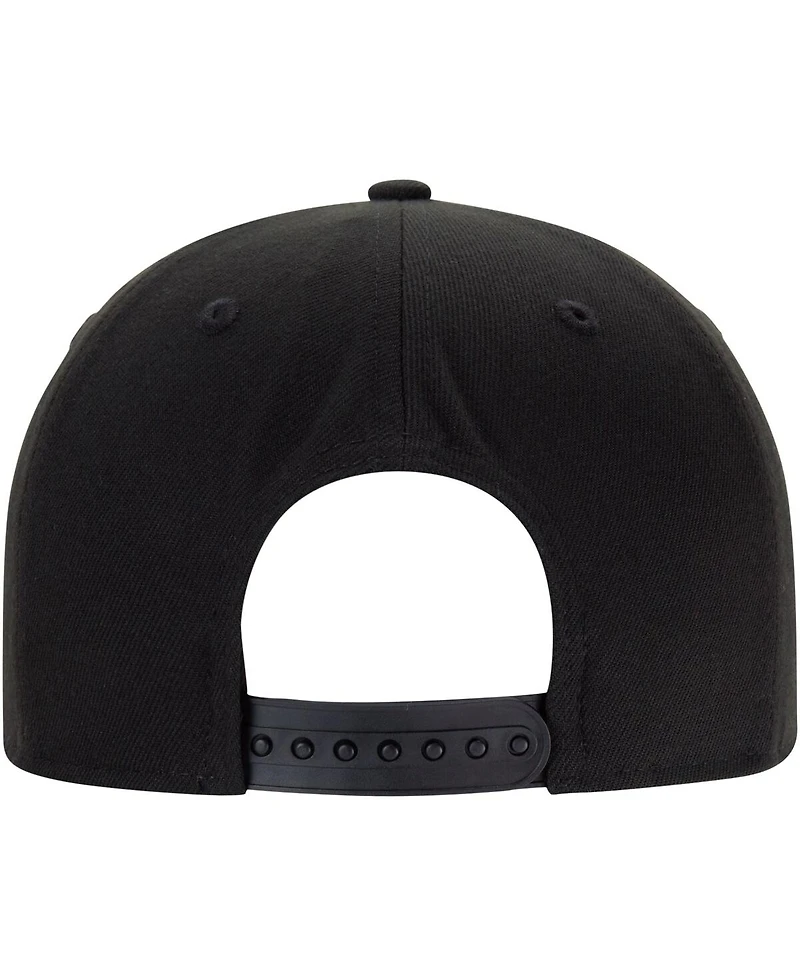 Men's New Era Black The Flintstones Pebbles 9FIFTY Snapback Adjustable Hat