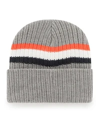 Men's '47 Brand Charcoal Auburn Tigers Highline Cuffed Knit Hat