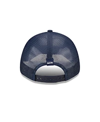 Women's New Era College Navy Seattle Seahawks Team Trucker 9FORTY Snapback Hat
