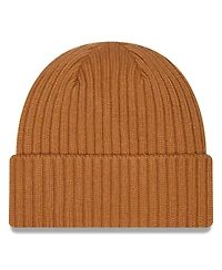 Men's New Era Brown Cleveland Browns Core Classic Cuffed Knit Hat