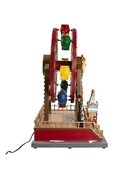 Kurt Adler 13" Lighted Musical Christmas Ferris Wheel with Motion