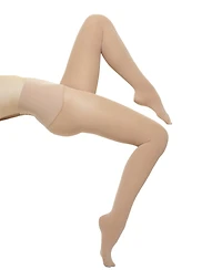 Hue Women's Yoga Waistband Ribbed-Front Tights