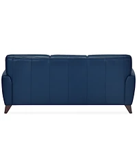 Myia 85" Leather Sofa, Created for Macy's