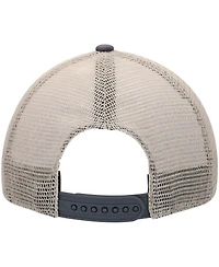 Men's '47 Brand Charcoal, Natural Washington Commanders 90th Season Mvp Trucker Snapback Hat