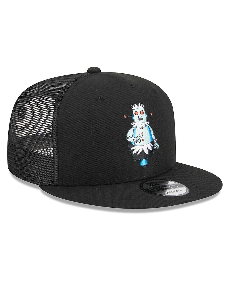 Men's New Era Black The Jetsons Rosie Trucker 9FIFTY Snapback Hat