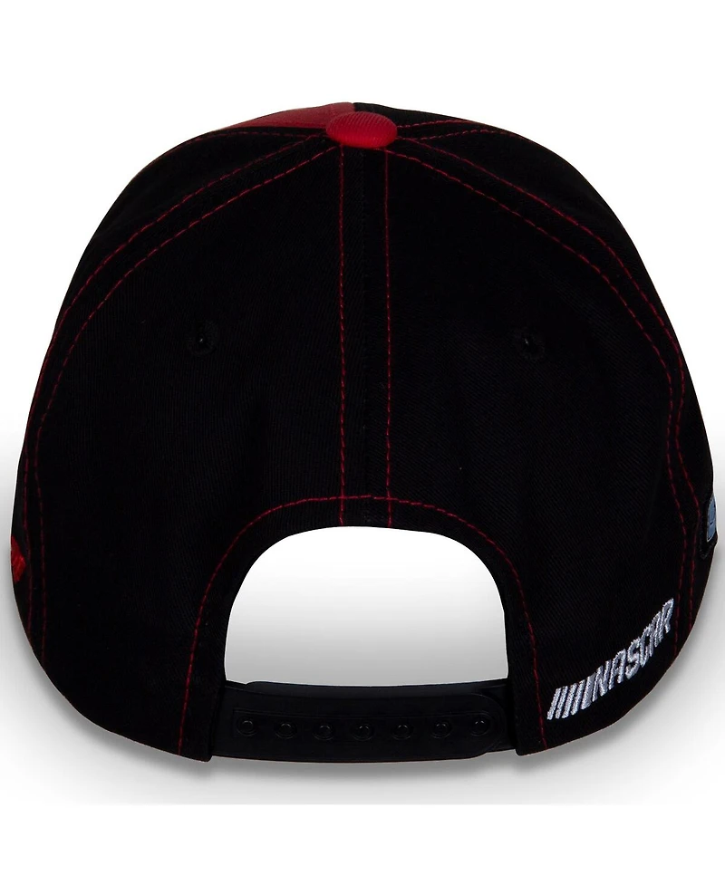 Big Boys and Girls New Era Black, Red Chase Briscoe Element Adjustable Hat