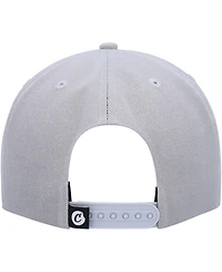 Men's Cookies Gray C-Bite Snapback Hat