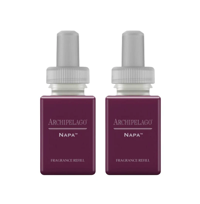 Pura and Archipelago - Napa - Fragrance for Smart Home Air Diffusers - Room Freshener - Aromatherapy Scents for Bedrooms & Living Rooms
