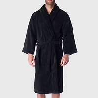 Alpine Swiss Pure Cotton Men Terry Cloth Bathrobe Super Absorbent Hotel Spa Robe