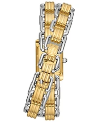 Tory Burch Women's The Eleanor 3-in-1 Two-Tone Stainless Steel Bracelet Watch 19mm