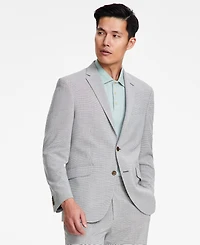 Kenneth Cole Reaction Men's Slim-Fit Mini-Houndstooth Suit