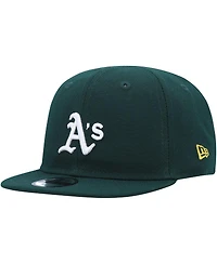 Infant Boys and Girls New Era Green Oakland Athletics My First 9FIFTY Adjustable Hat