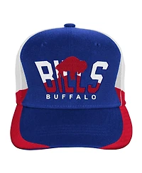 Big Boys and Girls Mitchell & Ness Royal Buffalo Bills Retro dome Precurved Adjustable Hat