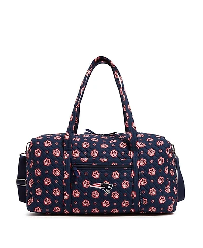 Men's and Women's Vera Bradley New England Patriots Large Travel Duffel Bag