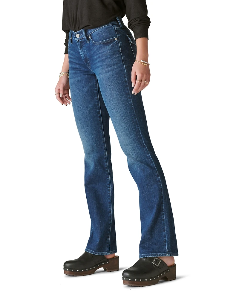 Lucky Brand Women's Sweet Mid Rise Boot Denim Pants