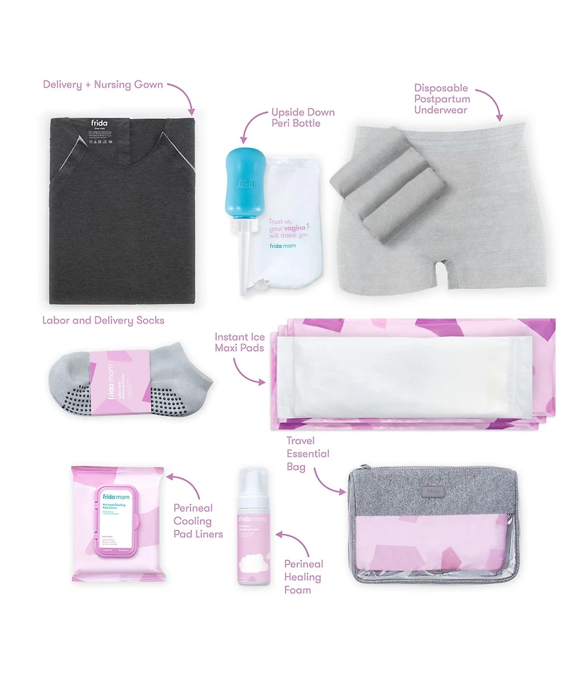 Frida Baby Mom Labor and Delivery and Postpartum Recovery Kit