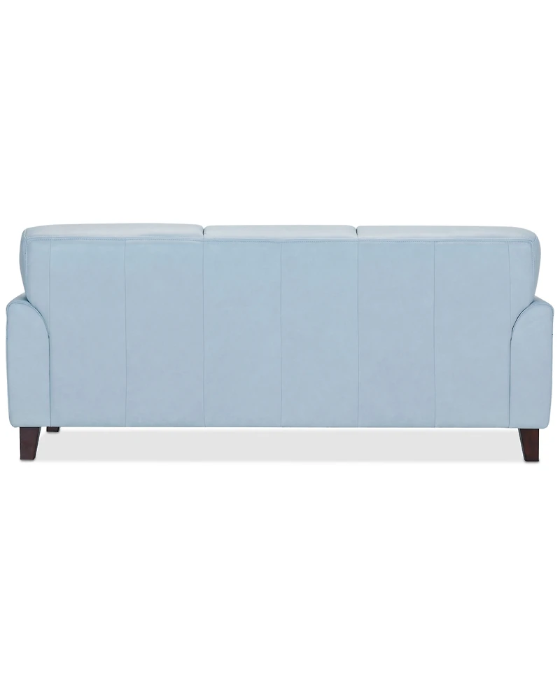 Closeout! Ashlinn 84" Pastel Leather Sofa, Created for Macy's