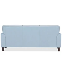 Closeout! Ashlinn 84" Pastel Leather Sofa, Created for Macy's