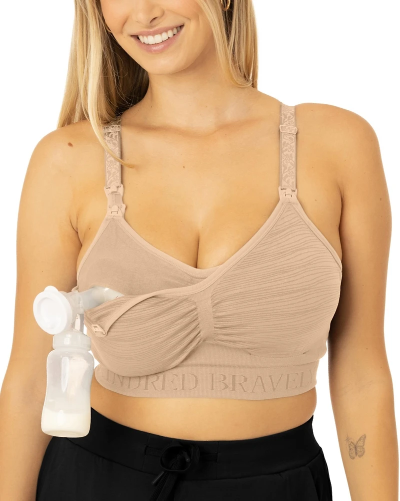 Kindred Bravely Maternity Busty Sublime Hands-Free Pumping & Nursing Bra - Fits 30E-40H