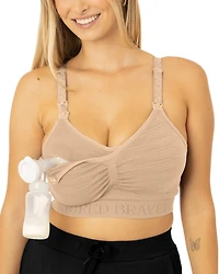 Kindred Bravely Maternity Busty Sublime Hands-Free Pumping & Nursing Bra - Fits 30E-40H