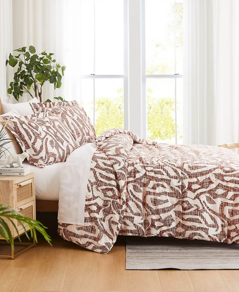 Southshore Fine Linens Khari Microfiber Piece Duvet Cover Set
