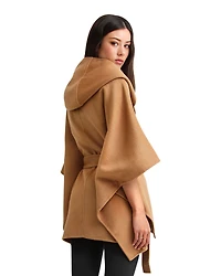 Belle & Bloom Women's Jackson Landing Wool Blend Cape Coat