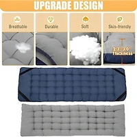 Sugift 2-Piece Folding Bed Camping Cots with Removable Cotton Mattress (2 in a set), 500 lbs