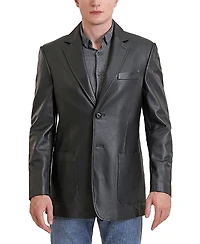 Bgsd Men Kai Two-Button Leather Blazer
