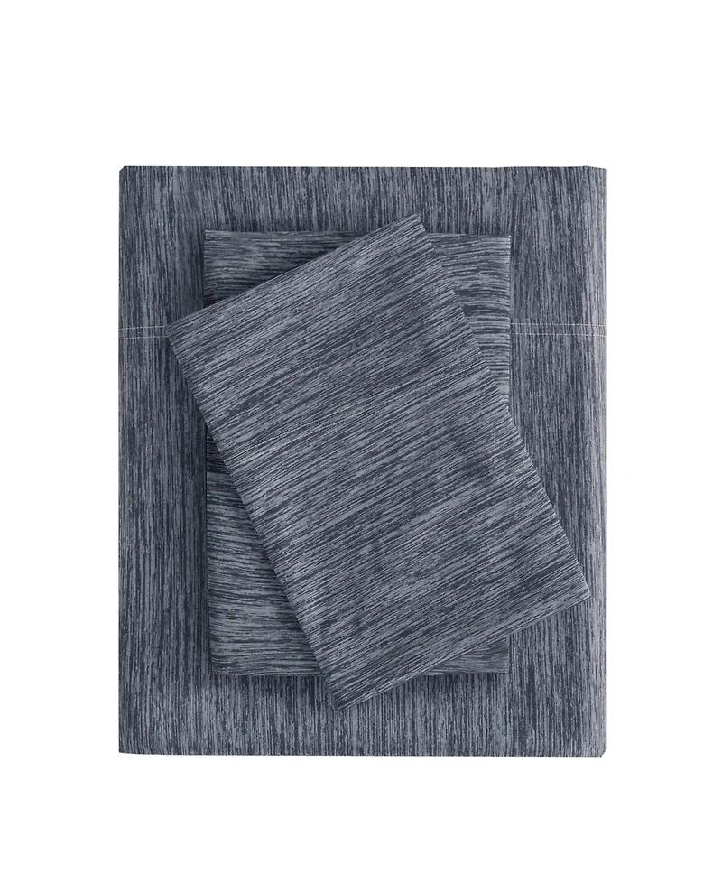 Urban Habitat Comfort Cool Jersey Knit Nylon Blend 3-Piece Sheet Set, Twin