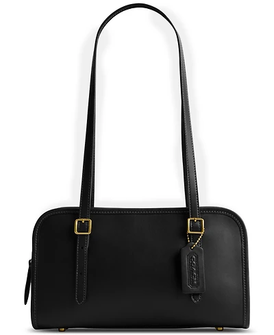 Coach The Originals Small Leather Double Strap Shoulder Bag