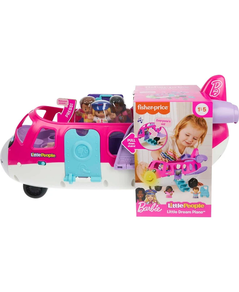 Fisher-Price Little People Barbie Little Dream Plane